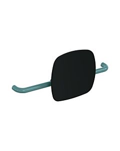 Hewi 801 backrest 801.51.906355 backrest jet black, aqua blue