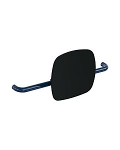 Hewi 801 backrest 801.51.906350 backrest jet black, steel blue
