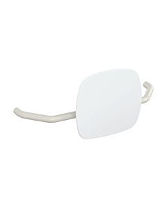 Hewi 801 dossier 801.51.907199 distance au mur 230mm, dossier blanc signal, blanc pur