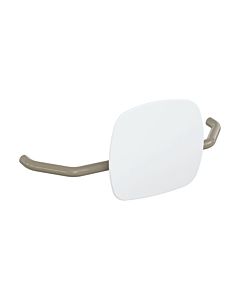Hewi 801 dossier 801.51.907186 distance au mur 230mm, dossier signal blanc, sable