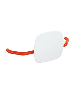 Hewi 801 dossier 801.51.907136 distance au mur 230mm, dossier signal blanc, corail