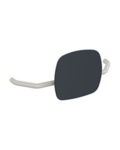 Hewi 801 Rückenstütze 801.51.907297 Wandabstand 230mm, Lehne anthrazitgrau, lichtgrau