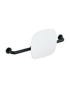 Hewi 801 Rückenstütze 801.51.916190 Wandabstand 150mm, Lehne signalweiß, tiefschwarz