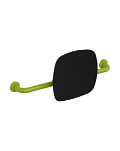 Hewi 801 backrest 801.51.916374 distance to wall 150mm, backrest deep black, apple green