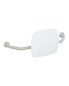 Hewi 801 dossier 801.51.917197 distance au mur 230mm, dossier signal blanc, gris clair