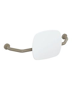 Hewi 801 dossier 801.51.917186 distance au mur 230mm, dossier signal blanc, sable