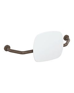 Hewi 801 Rückenstütze 801.51.917184 Wandabstand 230mm, Lehne signalweiß, umbra