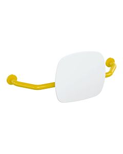 Hewi 801 backrest 801.51.917118 distance to wall 230mm, backrest signal white, senfgelb