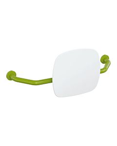 Hewi 801 dossier 801.51.917174 distance au mur 230mm, dossier blanc signal, vert pomme