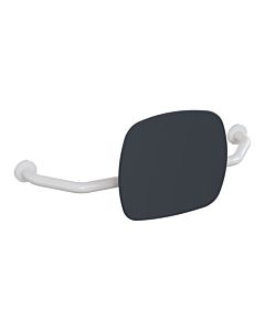 Hewi 801 backrest 801.51.917298 distance to wall 230mm, backrest anthracite grey, signal white