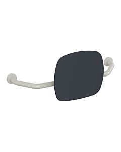 Hewi 801 Rückenstütze 801.51.917297 Wandabstand 230mm, Lehne anthrazitgrau, lichtgrau