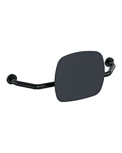 Hewi 801 dossier 801.51.917290 distance au mur 230mm, dossier gris anthracite, noir profond