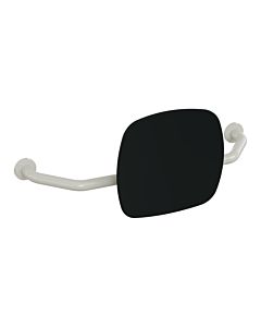 Hewi 801 dossier 801.51.917397 distance au mur 230mm, dossier noir de jais, gris clair