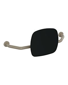 Hewi 801 Rückenstütze 801.51.917386 Wandabstand 230mm, Lehne tiefschwarz, sand