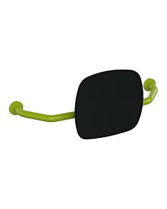 Hewi 801 dossier 801.51.917374 distance au mur 230mm, dossier noir profond, vert pomme