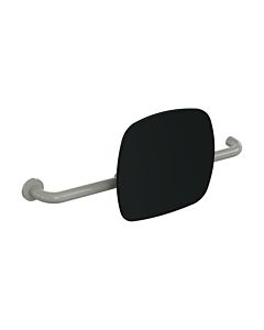 Hewi 801 backrest 801.51.9263L95 distance to wall 150mm, left version, backrest jet black, rock grey