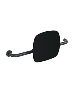 Hewi 801 backrest 801.51.9263L92 distance to wall 150mm, left version, backrest jet black, anthracite grey