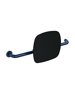 Hewi 801 backrest 801.51.9263L50 distance to wall 150mm, left version, backrest jet black, steel blue