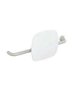 Hewi 801 dossier 801.51.9261R97 distance au mur 150mm, version droite, dossier signal blanc, gris clair