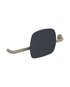 Hewi 801 dossier 801.51.9262R86 distance au mur 150mm, version droite, dossier gris anthracite, sable