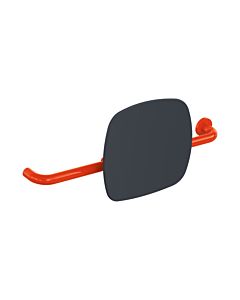 Hewi 801 dossier 801.51.9262R36 distance au mur 150mm, version droite, dossier gris anthracite, corail