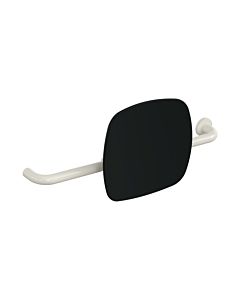 Hewi 801 backrest 801.51.9263R99 distance to wall 150mm, right version, backrest jet black, pure white