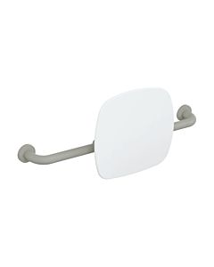 Hewi 801 Rückenstütze 801.51B916195 Wandabstand 150mm, matt, Lehne signalweiß, felsgrau