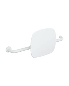 Hewi 801 backrest 801.51B9261L98 distance to wall 150mm, left version, matt, backrest signal white, signal white