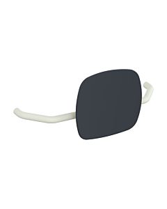 Hewi 801 dossier 801.51B907299 distance au mur 230mm, mat, dossier gris anthracite, blanc pur