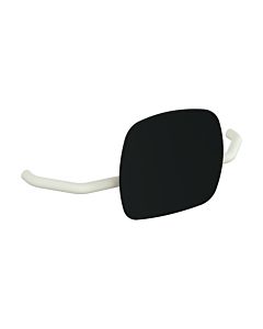 Hewi 801 Rückenstütze 801.51B907399 Wandabstand 230mm, matt, Lehne tiefschwarz, reinweiß