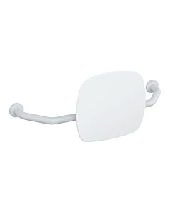 Hewi 801 dossier 801.51B917198 distance au mur 150mm, mat, dossier blanc signal, blanc signal