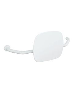 Hewi 801 backrest 801.51B9271L98 distance to wall 230mm, right, matt, backrest signal white, signal white