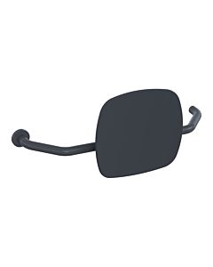 Hewi 801 dossier 801.51B9272L92 distance au mur 230mm, droite, mat, dossier gris anthracite, gris anthracite