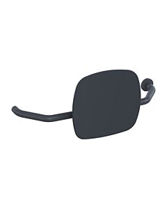 Hewi 801 dossier 801.51B9272R92 distance au mur 230mm, droite, mat, dossier gris anthracite, gris anthracite