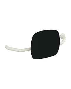 Hewi 801 backrest 801.51B9273R99 distance to wall 230mm, right, matt, backrest jet black, pure white