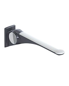 Hewi 802 LifeSystem support rail 802.50.41260TB 700, anthracite high-gloss/matt white, matt