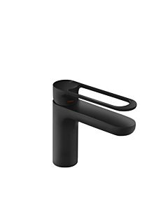 Hewi AQ Waschtischarmatur AQ1.12M10160DC rund, Ausladung 160mm, schwarz tiefmatt