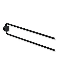 Hewi System 815 porte-serviettes 815.09.11060DC 420x85mm, en 2 parties, noir mat