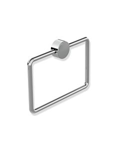 Hewi System 815 towel ring 815.09.30040 200x145mm, closed, pivotable, chrome-plated stainless steel
