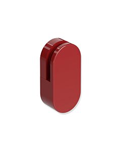 Hewi 477 mirror holder 477.01.10033 rubinrot , flat, 2 pieces