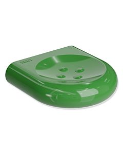 Hewi 477 porte-savon 477.02.10072 vert mai, 97mm, avec boutons