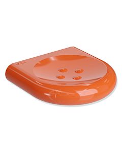 Hewi 477 soap holder 477.02.20036 120mm, with knobs, coral