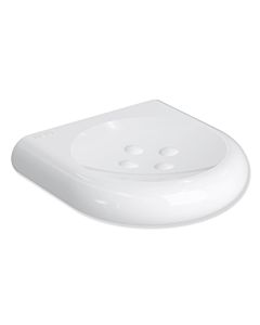 Hewi 477 soap holder 477.02.20098 120mm, with knobs, signal white