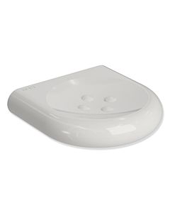 Hewi Serie 477 Seifenablage 4770220097 mit Noppen lichtgrau