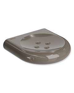 Hewi 477 soap holder 477.02.20084 120mm, with knobs, umber