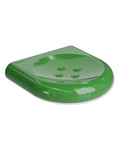 Hewi 477 soap holder 477.02.20072 120mm, with knobs, may green
