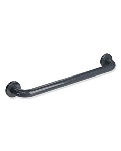 Hewi 477 Badetuchhalter 477.30.20092 457mm, gris anthracite, rosaces Ø 60mm