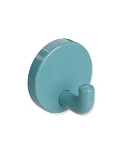 Hewi 801 wall hook 801.90.01055 aqua blue, rosette d = 40mm