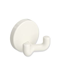 HEWI Doppelhaken Serie 801 8019002099 reinweiss, ohne Befestigungsmaterial