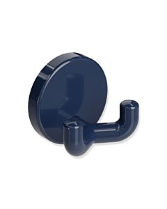 Hewi 801 double hook 801.90.02050 steel blue, with rosette d = 40mm